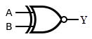 XNOR gate symbol