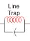 wave trap or line trap circuit