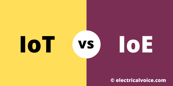 Difference between IoT and IoE